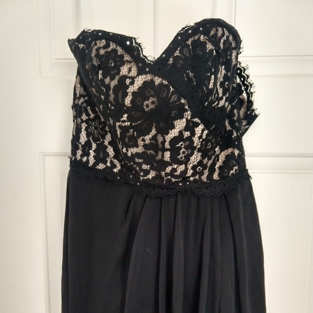 Full Length Bridesmaid Chiffon Gown